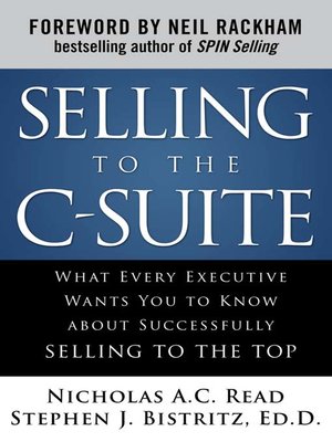 cover image of Selling to the C-Suite